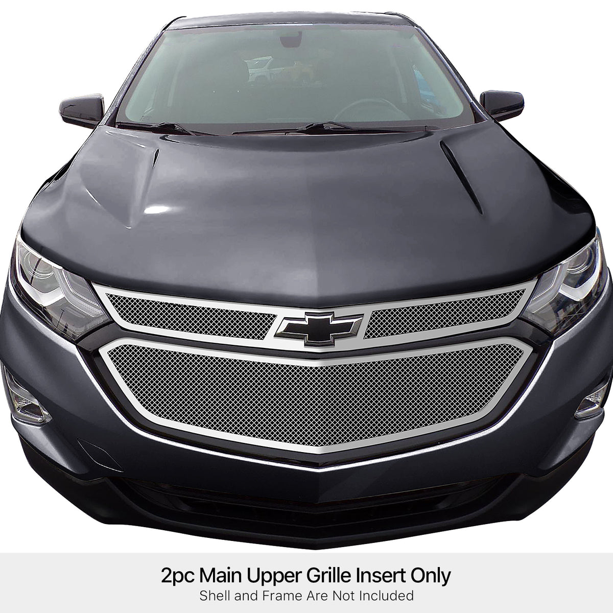 Stainless Steel Main Upper Mesh Grille 2018-2021 Chevy Equinox Only Fits Honeycomb Style OE Grille GR03GEA99T