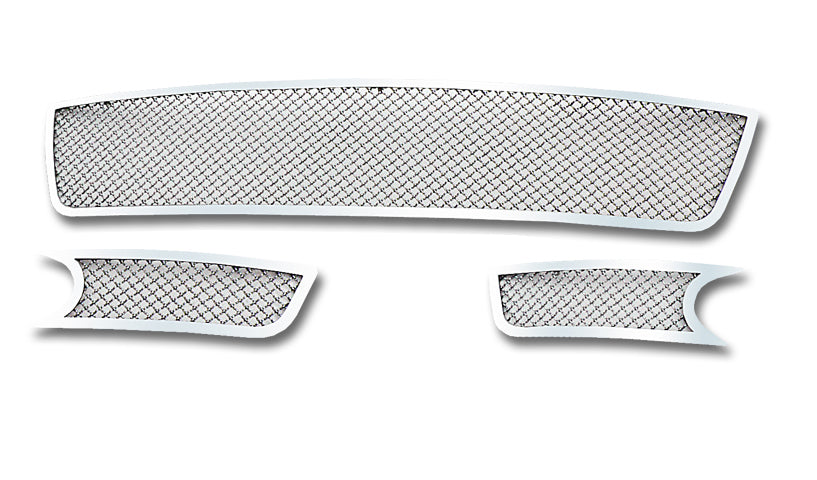 Stainless Steel Lower Bumper Mesh Grille 2006-2013 Chevy Impala With Fog Light /2014-2016 Chevy Impala Limited Model Only With Fog Light GR03GEG44T
