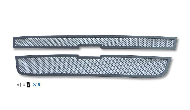 Stainless Steel Main Upper Black Wire Mesh Grille 2004-2012 Chevy Colorado Not For Extreme GR03GEG47H