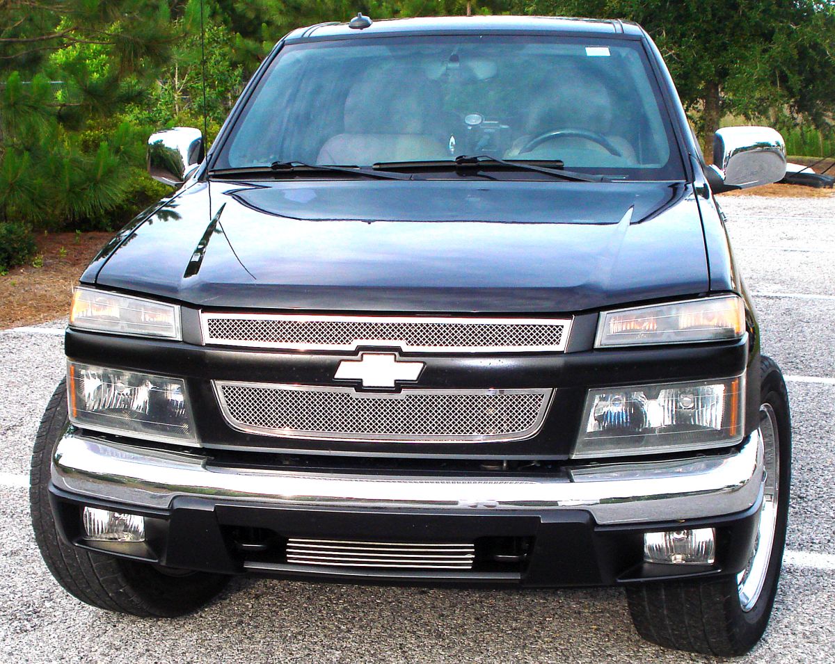 Stainless Steel Main Upper Mesh Grille 2004-2012 Chevy Colorado Not For Extreme GR03GEG47T
