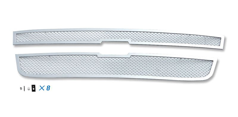 Stainless Steel Main Upper Mesh Grille 2004-2012 Chevy Colorado Not For Extreme GR03GEG47T