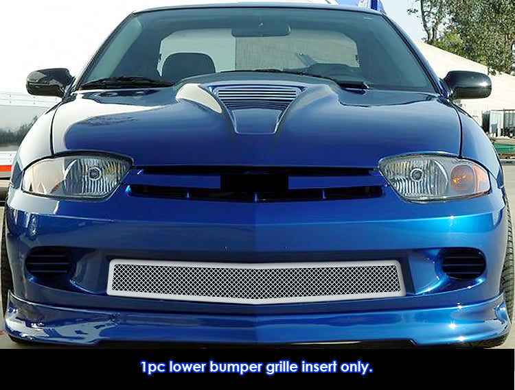 Stainless Steel Lower Bumper Mesh Grille 2003-2005 Chevy Cavalier GR03GEG89T