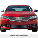 Stainless Steel Main Upper Mesh Grille 2014-2020 Chevy Impala Logo Show (Not For 2014-2016 Chevy Impala Limited) GR03GEI45T