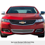 Stainless Steel Lower Bumper Mesh Grille 2014-2020 Chevy Impala (Not For 2014-2016 Chevy Impala Limited) GR03GEI46T
