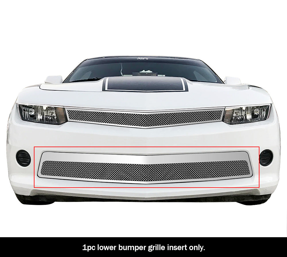 Stainless Steel Lower Bumper Mesh Grille 2014-2015 Chevy Camaro LT With RS Package/ 2014-2015 Chevy Camaro LS With RS Package GR03GEI97T