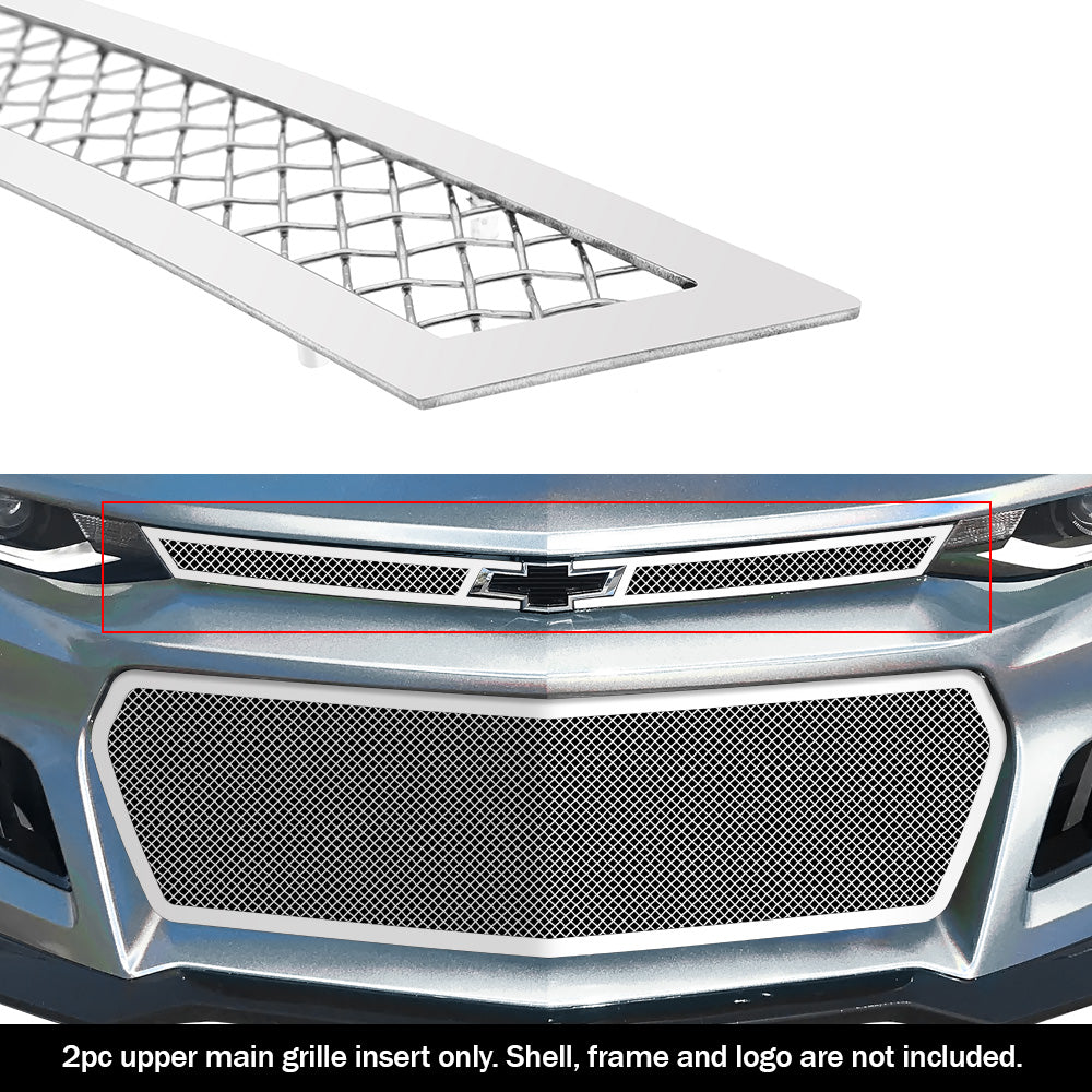 Stainless Steel Main Upper Mesh Grille 2019-2024 Chevy Camaro ZL1 GR03GEJ92T