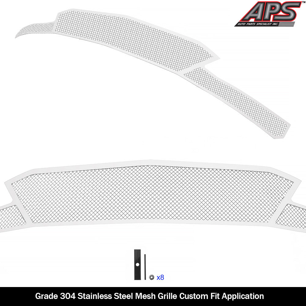 Stainless Steel Lower Bumper Mesh Grille 2019-2024 Chevy Camaro 1SS/2SS GR03GEJ94T