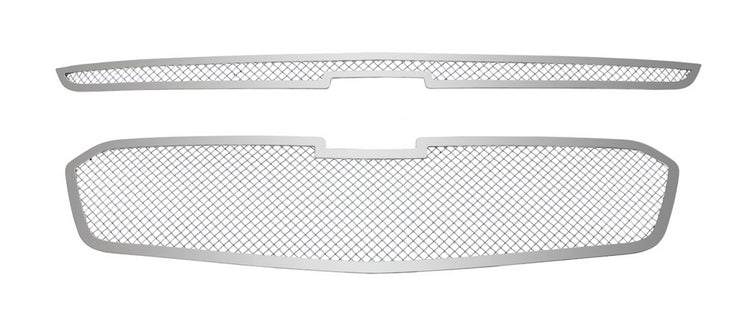Stainless Steel Main Upper Mesh Grille 2016-2016 Chevy Malibu Limited (2016 Malibu fits Limited Model only)/2014-2015 Chevy Malibu GR03GFC40T
