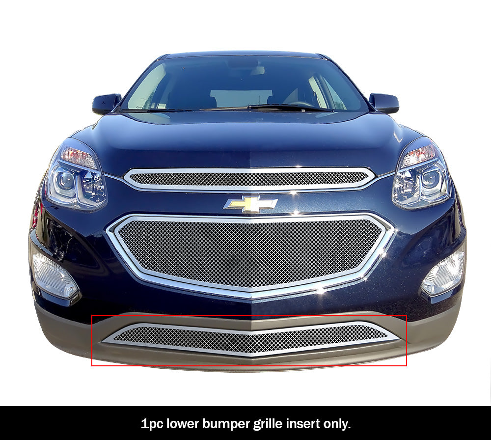 Stainless Steel Lower Bumper Mesh Grille 2016-2017 Chevy Equinox GR03GFC71T