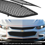 Stainless Steel Main Upper Black Wire Mesh Grille 2016-2018 Chevy Malibu (Not for Limited Model) GR03GFC73H