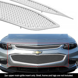 Stainless Steel Main Upper Mesh Grille 2016-2018 Chevy Malibu (Not for Limited Model) GR03GFC73T