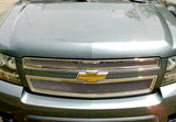 Stainless Steel Main Upper Mesh Grille 2007-2014 Chevy Avalanche /2007-2014 Chevy Suburban /2007-2014 Chevy Tahoe Not For Hybrid GR03GFD51T