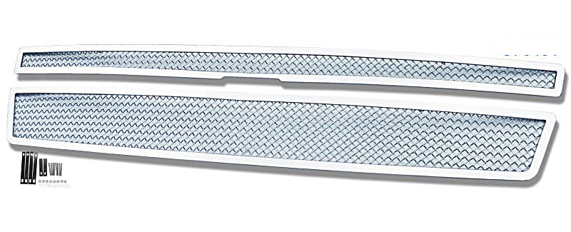 Stainless Steel Main Upper Mesh Grille 2007-2014 Chevy Avalanche /2007-2014 Chevy Suburban /2007-2014 Chevy Tahoe Not For Hybrid GR03GFD51T