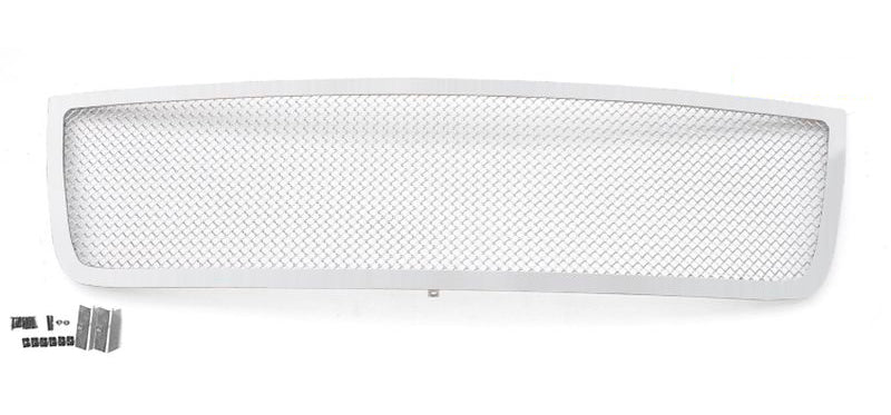 Stainless Steel Main Upper Mesh Grille Chevy Silverado 1500\Chevy Silverado 1500 HD\Chevy Silverado 2500 HD\Chevy Silverado 3500\Chevy Silverado 3500 HD GR03GFE76T