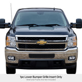 Stainless Steel Lower Bumper Black Wire Mesh Grille 2011-2014 Chevy Silverado 2500 HD /2011-2014 Chevy Silverado 3500 HD GR03GFH32H