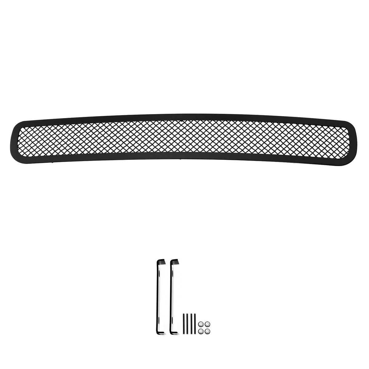 Stainless Steel Lower Bumper Black Wire Mesh Grille 2011-2014 Chevy Silverado 2500 HD /2011-2014 Chevy Silverado 3500 HD GR03GFH32H