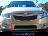 Stainless Steel Lower Bumper Black Wire Mesh Grille 2011-2014 Chevy Cruze Not for RS Package and Turbo GR03GFH41H
