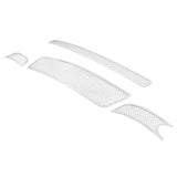 Stainless Steel Main Upper + Lower Bumper Mesh Grille 2006-2013 Chevy Impala With Fog Light /2014-2016 Chevy Impala Limited Model Only With Fog Light GR03GGH17T