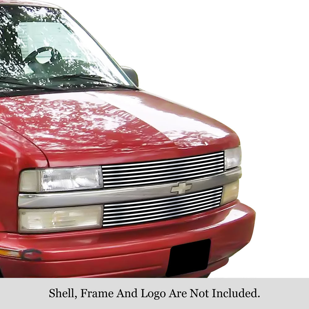 Stainless Steel Main Upper Stainless Steel Billet Grille 1995-2005 Chevy Astro Van GR03HEA04S