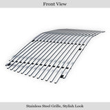 Stainless Steel Main Upper Stainless Steel Billet Grille 2007-2013 Chevy Avalanche /2007-2014 Chevy Suburban /2007-2014 Chevy Tahoe Not For Hybrid GR03HEB28S