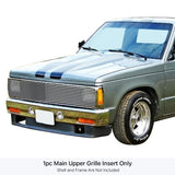 Stainless Steel Main Upper Stainless Steel Billet Grille 1991-1994 Chevy Blazer Phantom Grille/1991-1993 Chevy S-10 Phantom Grille GR03HEB32S