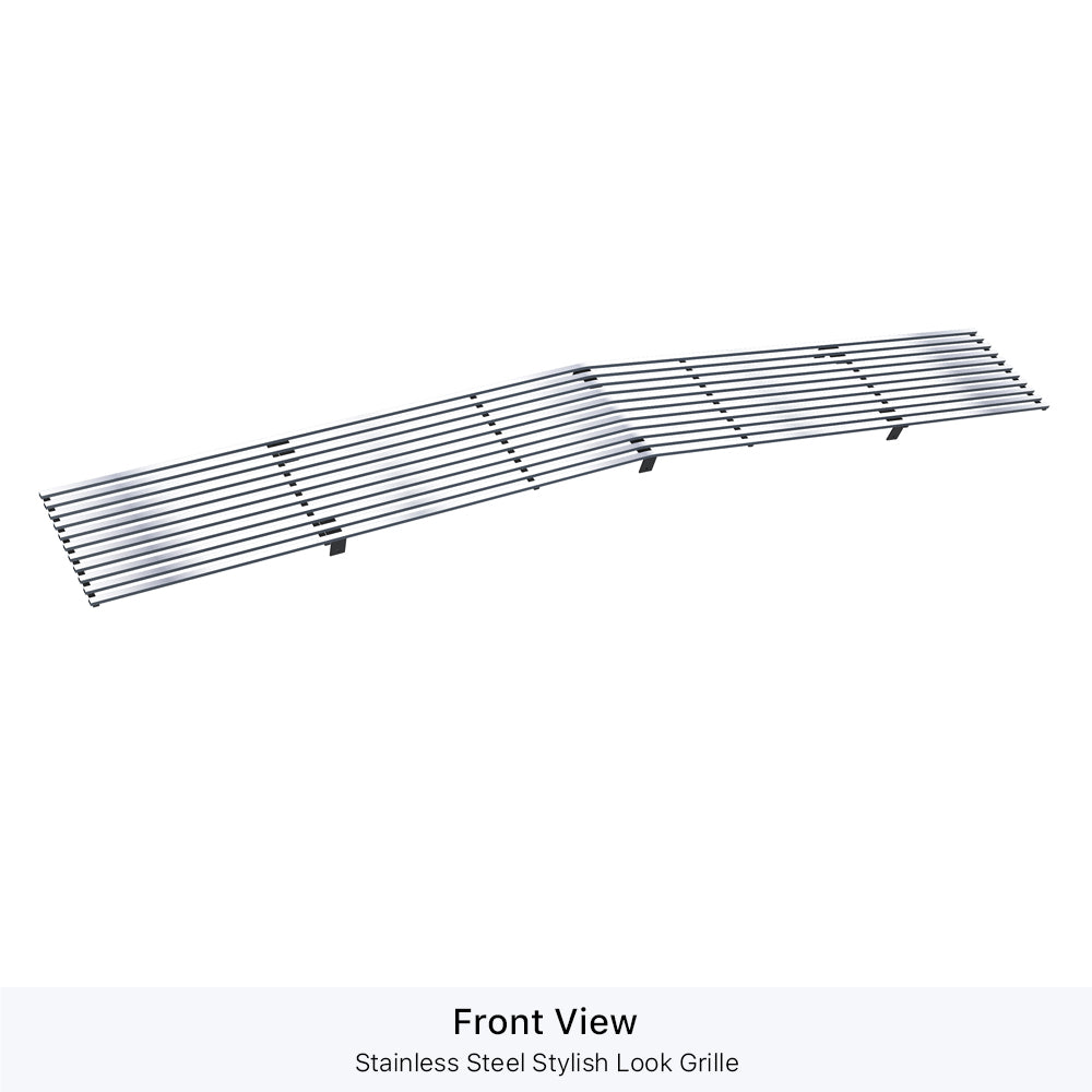 Stainless Steel Main Upper Stainless Steel Billet Grille 1991-1994 Chevy Blazer Phantom Grille/1991-1993 Chevy S-10 Phantom Grille GR03HEB32S
