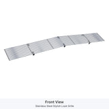Stainless Steel Main Upper Stainless Steel Billet Grille 1991-1994 Chevy Blazer Phantom Grille/1991-1993 Chevy S-10 Phantom Grille GR03HEB32S