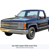 Stainless Steel Main Upper Stainless Steel Billet Grille Chevy Blazer\Chevy C/K Pickup\Chevy Suburban GR03HEB45S