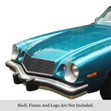 Stainless Steel Main Upper Stainless Steel Billet Grille 1974-1977 Chevy Camaro GR03HEB50C