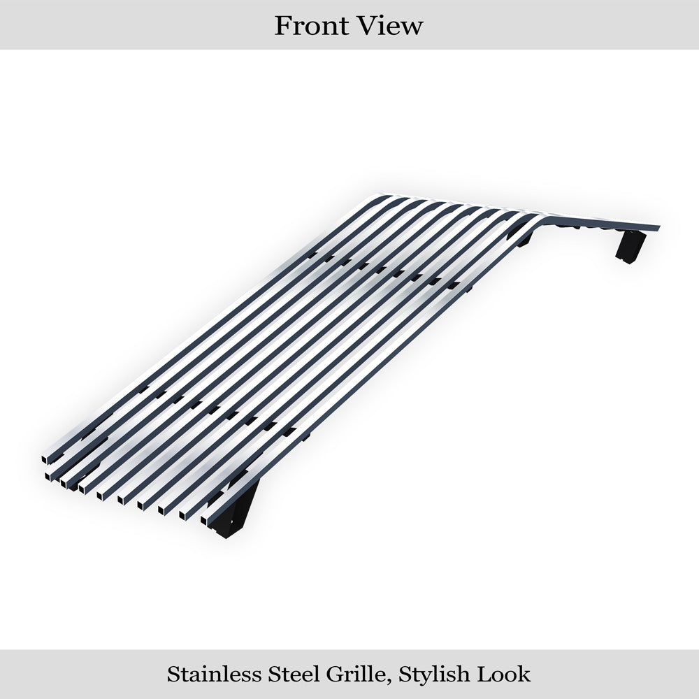 Stainless Steel Main Upper Stainless Steel Billet Grille 1974-1977 Chevy Camaro GR03HEB50C