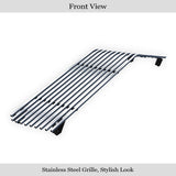 Stainless Steel Main Upper Stainless Steel Billet Grille 1974-1977 Chevy Camaro GR03HEB50C