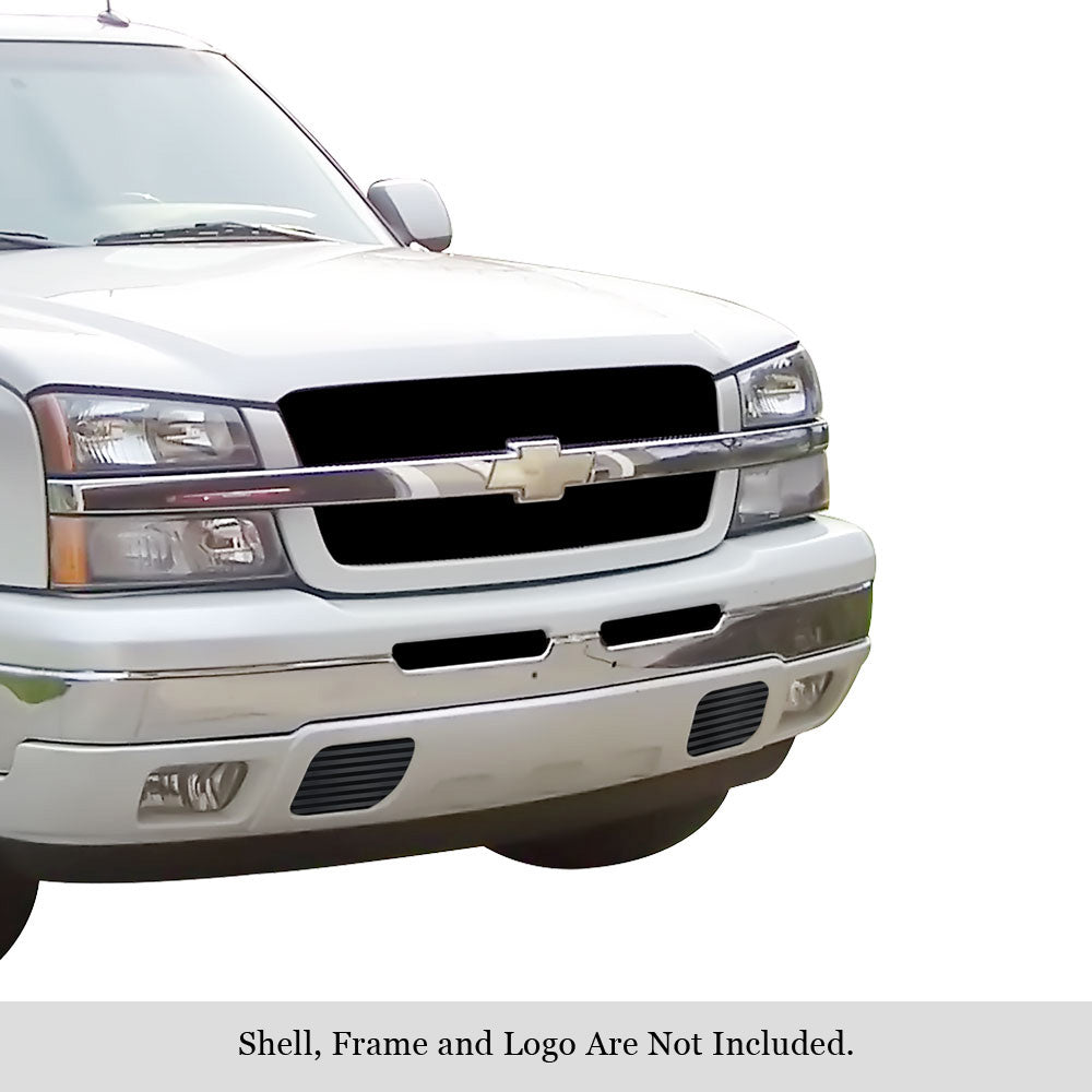 Stainless Steel Tow Hook Black Stainless Steel Billet Grille Chevy Avalanche\Chevy Silverado 1500\Chevy Silverado 1500 HD\Chevy Silverado 2500\Chevy Silverado 2500 HD\Chevy Silverado 3500 GR03HEC03J