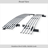 Stainless Steel Main Upper Stainless Steel Billet Grille 2001-2002 Chevy Silverado 2500 Install Behind Opening/2001-2002 Chevy Silverado 3500 Install Behind Opening GR03HEC26S