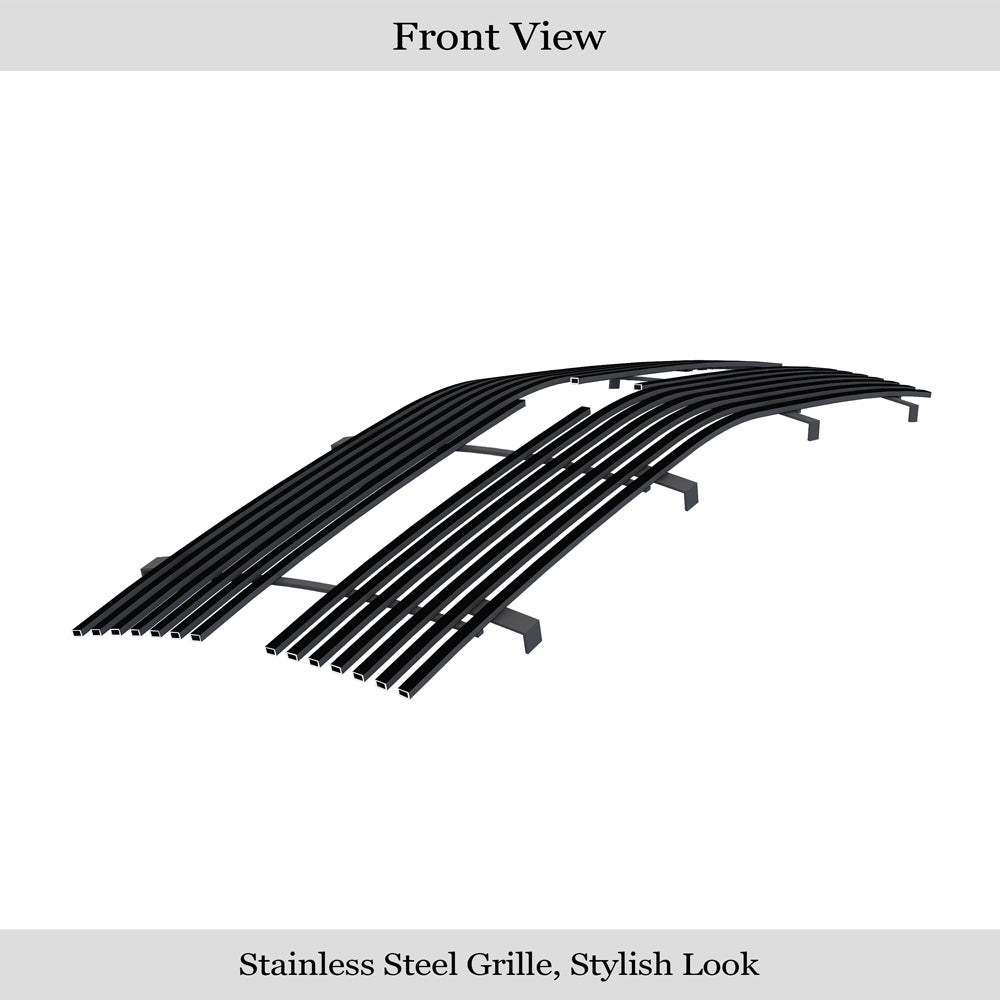 Stainless Steel Main Upper Black Stainless Steel Billet Grille Chevy Blazer\Chevy C/K Pickup GR03HEJ01J