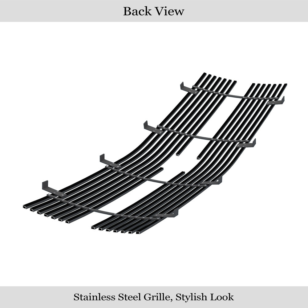 Stainless Steel Main Upper Black Stainless Steel Billet Grille Chevy Blazer\Chevy C/K Pickup GR03HEJ01J