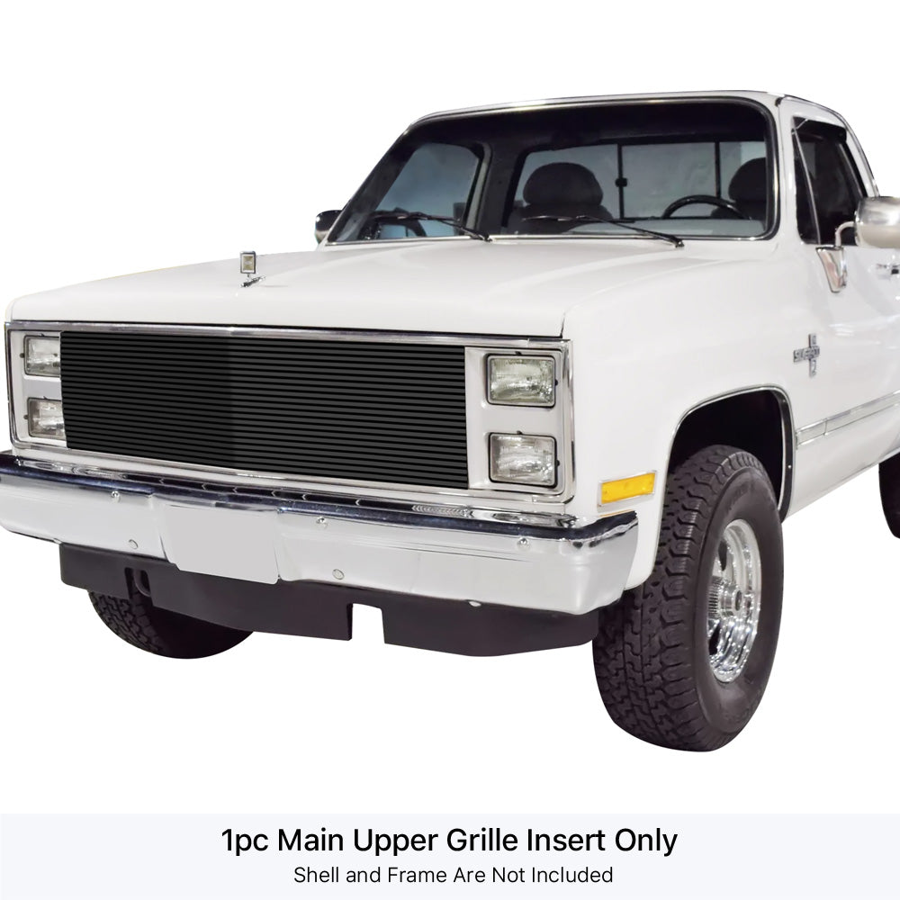 Stainless Steel Main Upper High Density SS Billet Grille Chevy Blazer\Chevy C/K Pickup\Chevy Suburban\GMC C/K Pickup\GMC Jimmy\GMC Suburban GR03HEJ02N