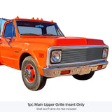 Stainless Steel Main Upper Stainless Steel Billet Grille 1969-1972 Chevy Blazer /1969-1972 Chevy C/K Pickup /1969-1972 Chevy Suburban GR03HEJ03S