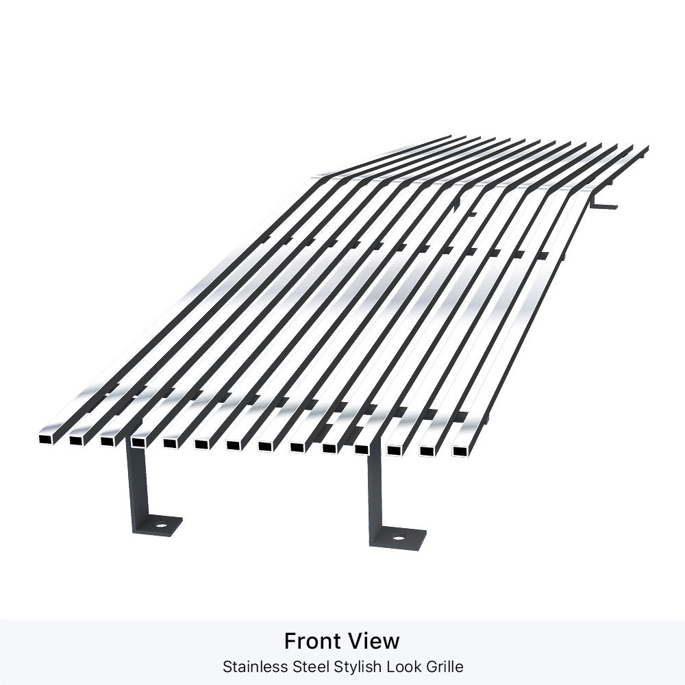 Stainless Steel Main Upper High Density SS Billet Grille Chevy Blazer\Chevy S-10 Pickup\GMC Jimmy\GMC S-15 Jimmy\GMC S-15 Pickup GR03HEJ04M