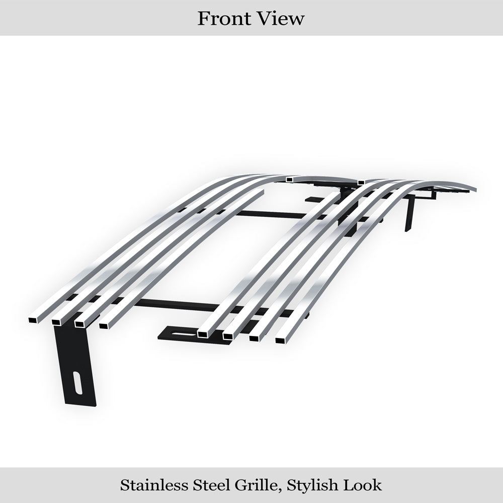 Stainless Steel Main Upper Stainless Steel Billet Grille 1998-2005 Chevy Blazer Horizontal Bar/1998-2004 Chevy S-10 Horizontal Bar GR03HEJ44S