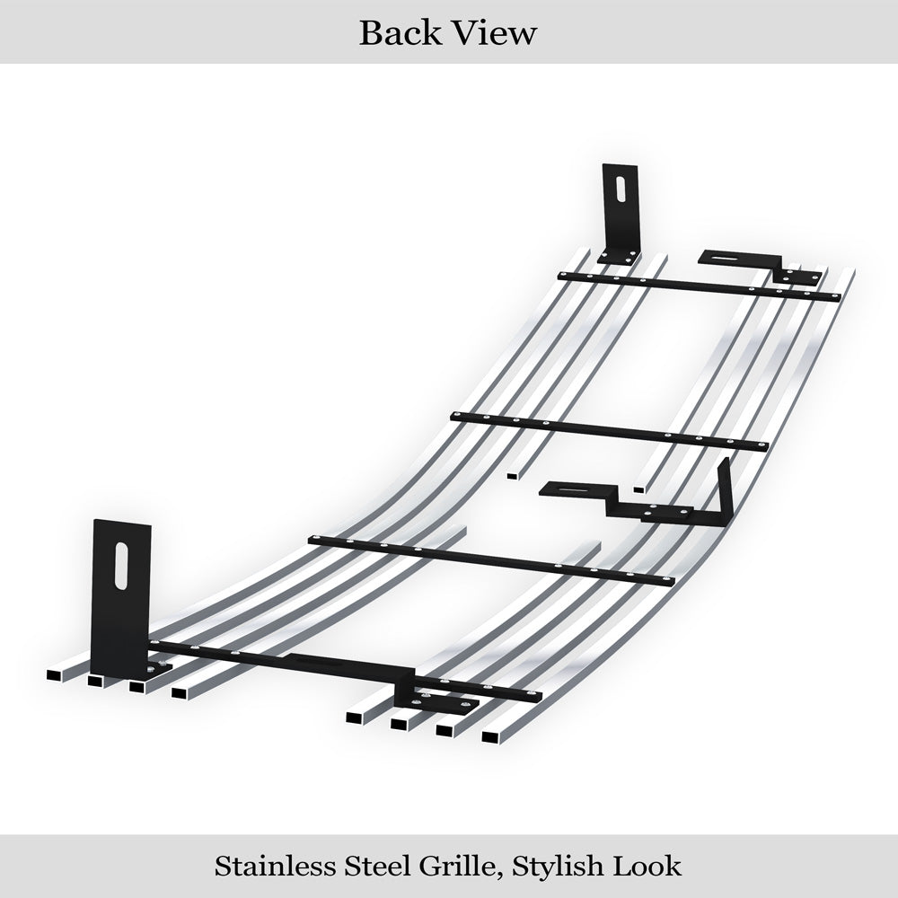 Stainless Steel Main Upper Stainless Steel Billet Grille 1998-2005 Chevy Blazer Horizontal Bar/1998-2004 Chevy S-10 Horizontal Bar GR03HEJ44S