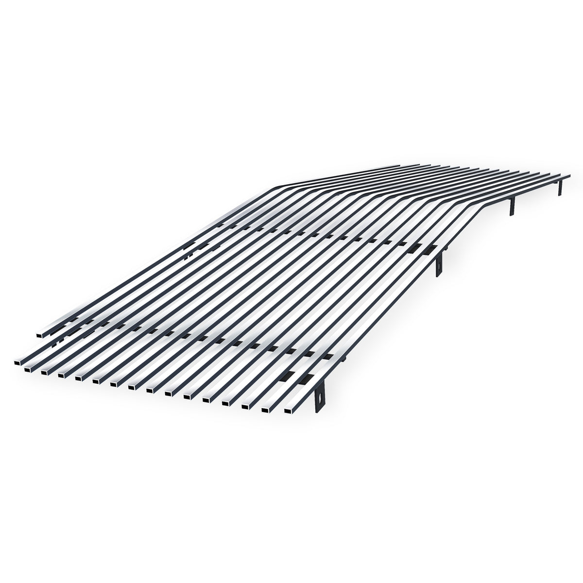 Stainless Steel Main Upper Stainless Steel Billet Grille 2015-2019 Chevy Silverado 2500 HD /2015-2019 Chevy Silverado 3500 HD GR03HFC33S