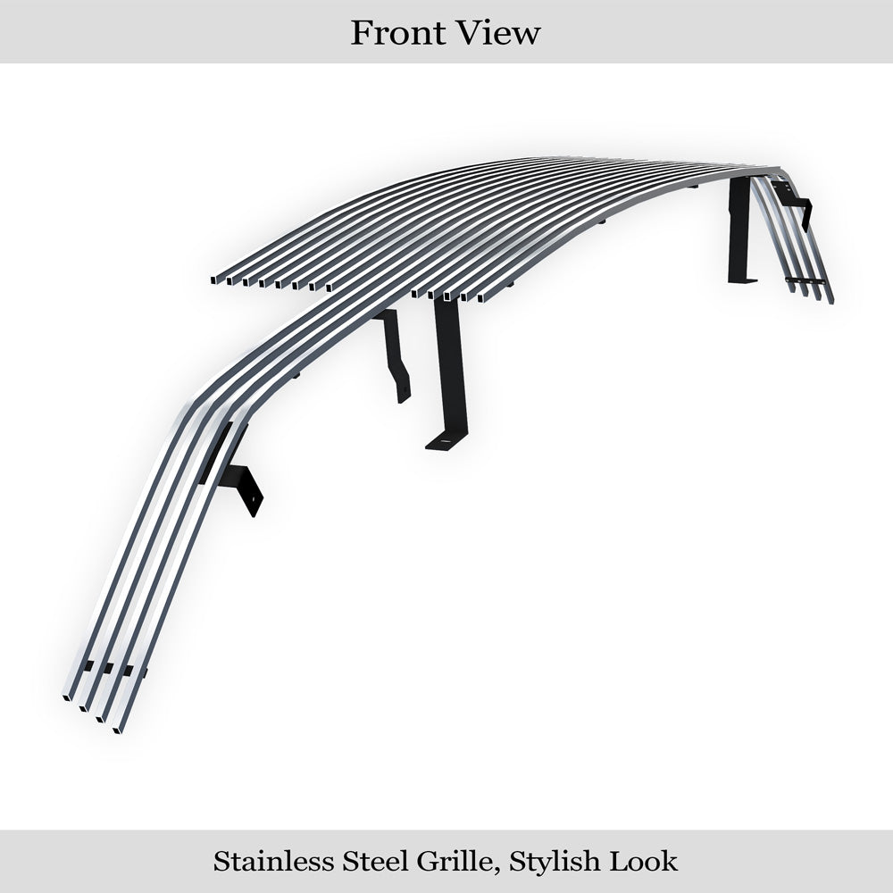 Stainless Steel Main Upper Stainless Steel Billet Grille 1998-2004 Chevy S-10 ( Full Face)/1998-2004 Chevy Blazer ( Full Face) GR03HFH13S