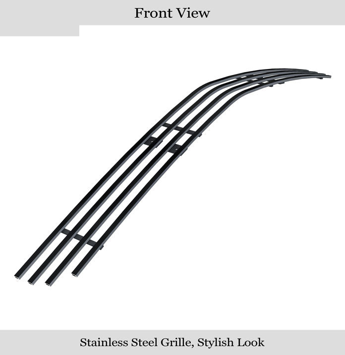 Stainless Steel Main Upper Black Stainless Steel Billet Grille 1993-1997 Chevy Camaro GR03HFJ00J