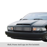 Stainless Steel Main Upper Stainless Steel Billet Grille 1991-1996 Chevy Caprice GR03HFJ03S