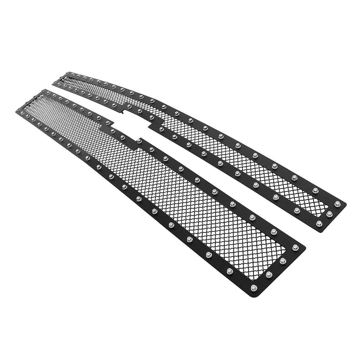 Stainless Steel Main Upper Rivet Grille 2014-2015 Chevy Silverado 1500 GR03LEA77H