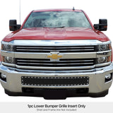 Carbon Steel Lower Bumper Rivet Grille 2015-2019 Chevy Silverado 3500 HD Without Parking Sensor/2015-2019 Chevy Silverado 2500 HD Without Parking Sensor GR03LEA84K