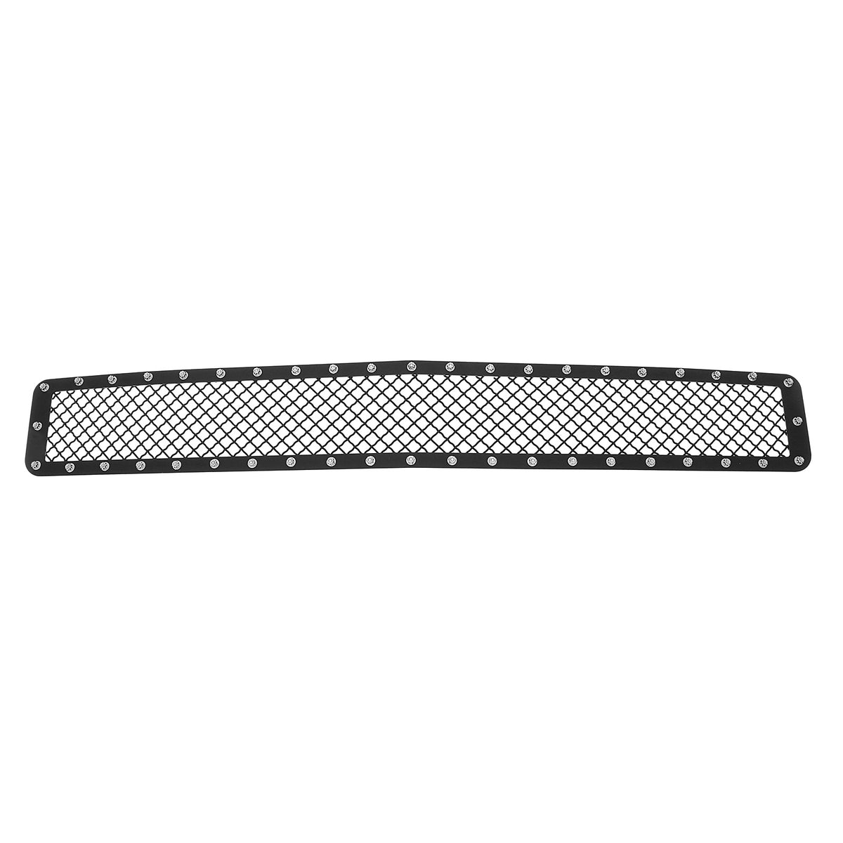 Carbon Steel Lower Bumper Rivet Grille 2015-2019 Chevy Silverado 3500 HD Without Parking Sensor/2015-2019 Chevy Silverado 2500 HD Without Parking Sensor GR03LEA84K