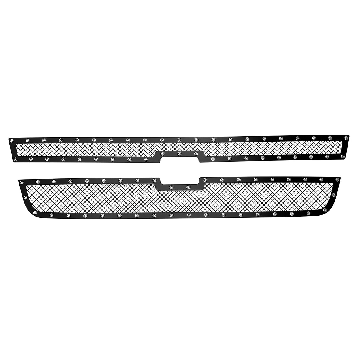 Stainless Steel Main Upper Rivet Grille Chevy Silverado 1500\Chevy Silverado 1500 HD\Chevy Silverado 1500 SS\Chevy Silverado 2500 HD\Chevy Silverado 3500 GR03LEC06H