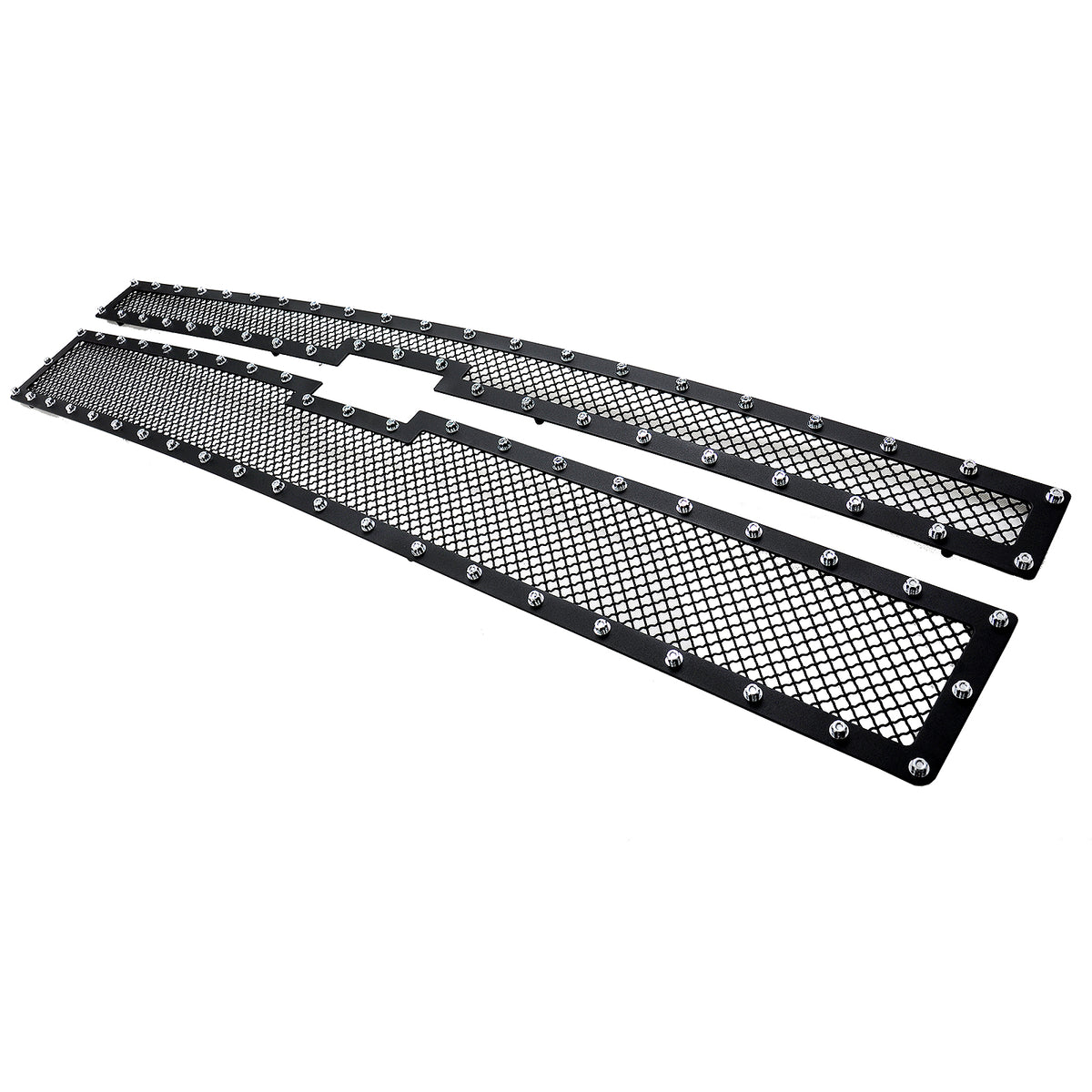 Stainless Steel Main Upper Rivet Grille 2014-2015 Chevy Silverado 1500 Not for Z71 GR03LEI50H