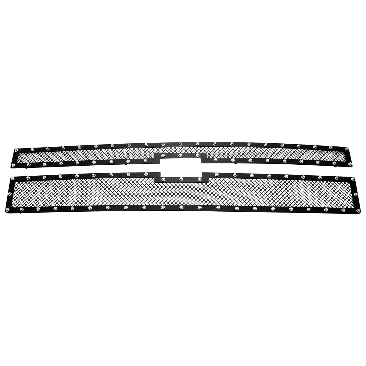 Stainless Steel Main Upper Rivet Grille 2014-2015 Chevy Silverado 1500 Not for Z71 GR03LEI50H